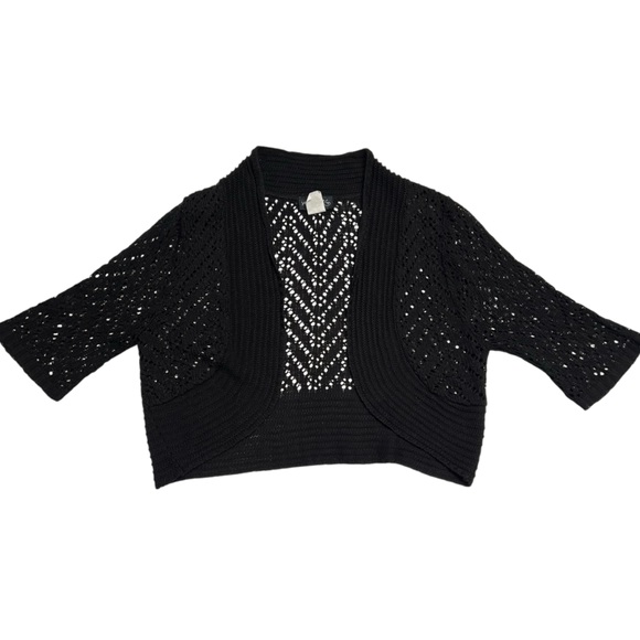 Yarn Art & Wonder Nation - Girls 2pc. Cardigan Set Sz. 14/16 - Picture 2 of 9